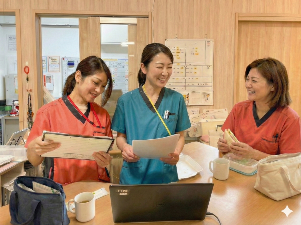 新入社 2週間のスタッフの声！   ～たいよう片江館～